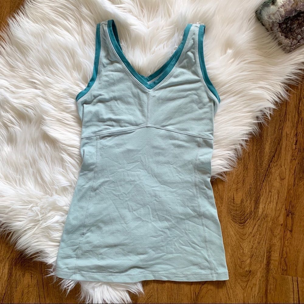 Lucy Power Flow Tank Top Blue Size Extra Small